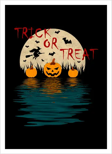 Trick Or Treat Halloween Art
