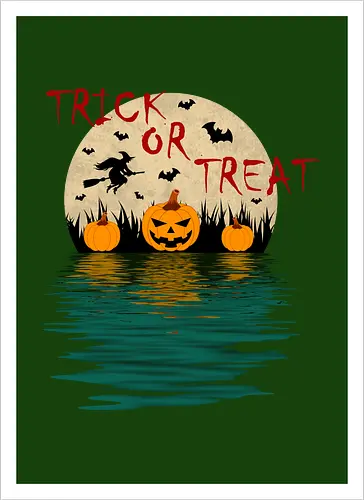 Trick Or Treat Halloween Art
