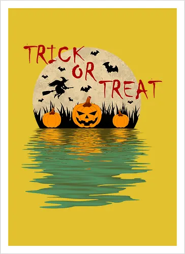 Trick Or Treat Halloween Art