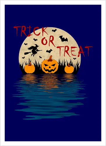 Trick Or Treat Halloween Art