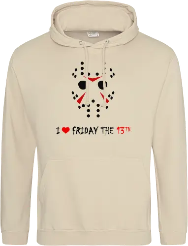 I Love Friday The 13th Vintage Art