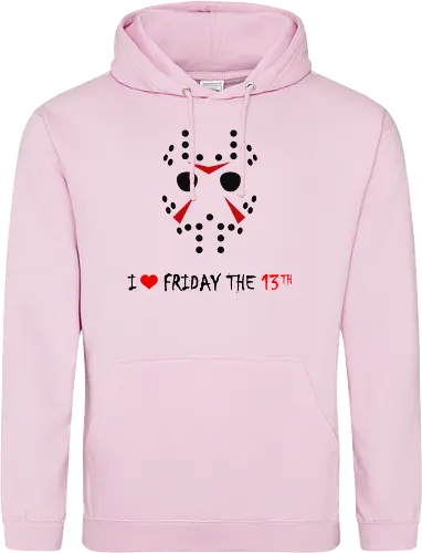 I Love Friday The 13th Vintage Art