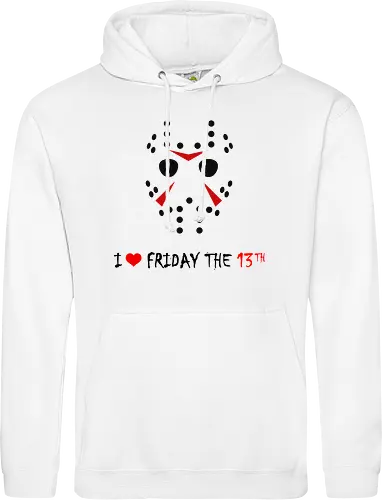 I Love Friday The 13th Vintage Art