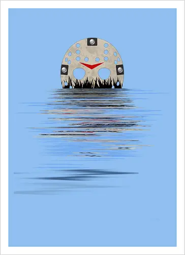 Camp Crystal Lake Moonshine Art