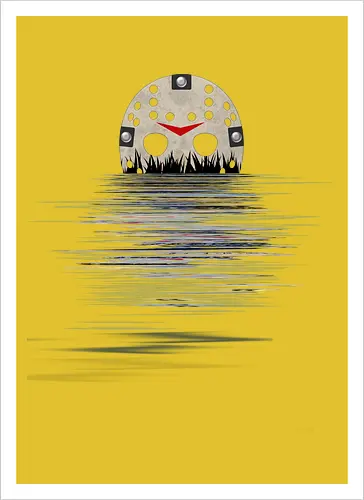 Camp Crystal Lake Moonshine Art