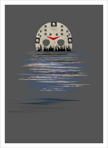 Camp Crystal Lake Moonshine Art