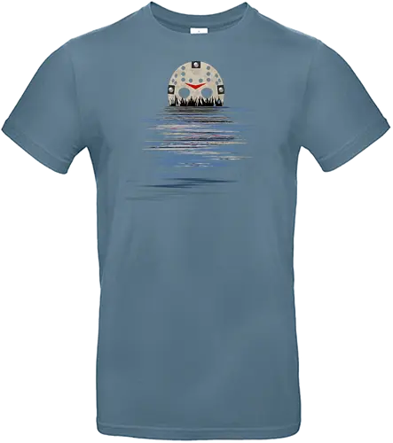 Camp Crystal Lake Moonshine Art - funny, camp crystal lake, friday the 13th, funny halloween, funny quote, geek, halloween, happy halloween, horror movie, humor, jason voorhees, joke, meme, parody, vintage - Standard T-Shirt