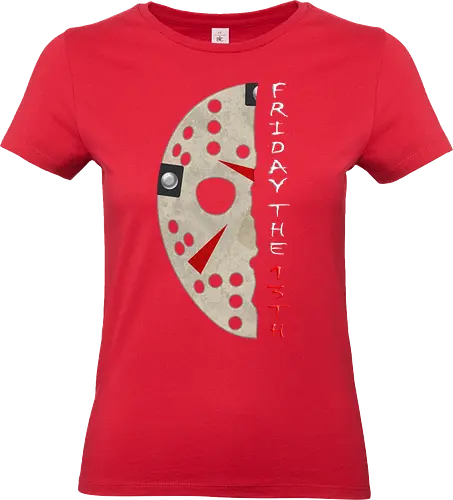 Friday The 13th Vintage Art - funny, camp crystal lake, friday the 13th, funny halloween, funny quote, geek, halloween, happy halloween, horror movie, humor, joke, meme, parody, vintage - Standard T-Shirt (Women)