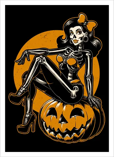 Halloween Pinup