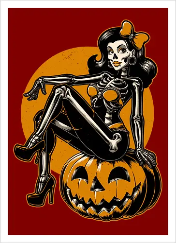 Halloween Pinup