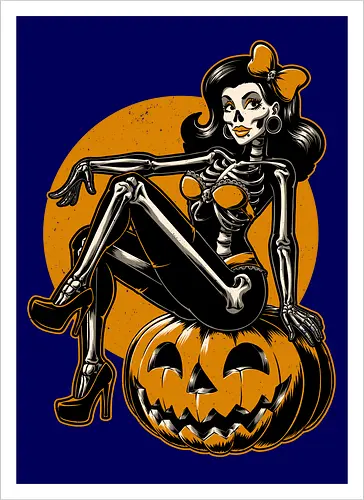 Halloween Pinup