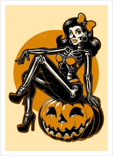 Halloween Pinup