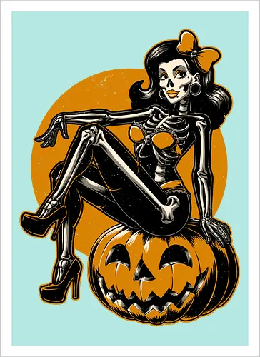 Halloween Pinup