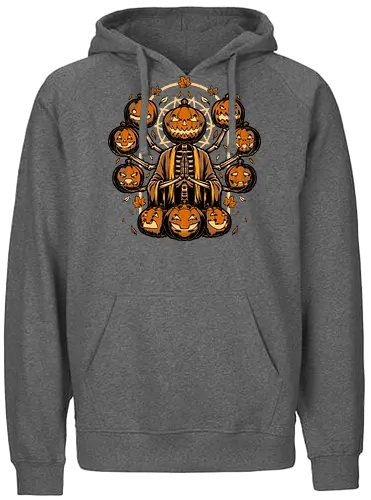 Halloween Pumpkin God - Fairtrade Hoodie