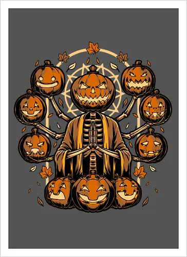 Halloween Pumpkin God