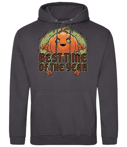 Pumpkin Autumn Halloween - Halloween, Pumpkin Autumn, fall, holiday, october, Cute, fun, funny, spooky, creepy, scary, trick or treat, leaves - Standard Hoodie
