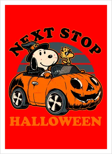 Spooky Beagle Car