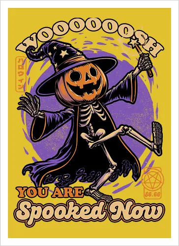 Spooky Pumpkin Wizard