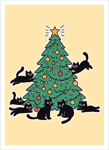 playful black cats