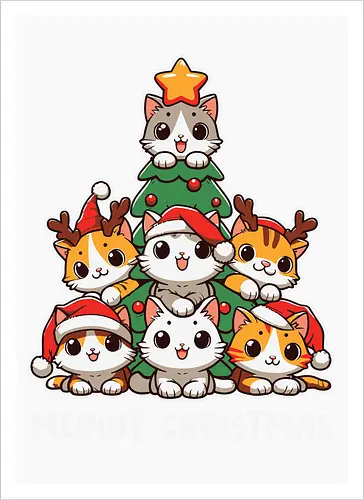  cute kitten tree