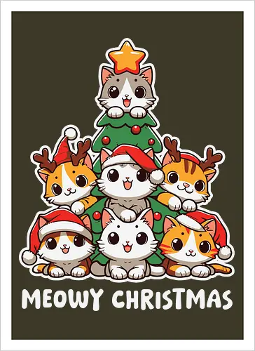  cute kitten tree