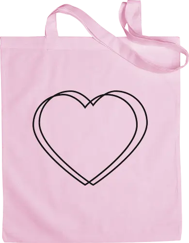 VVP Herz - schwarz - Tote Bag
