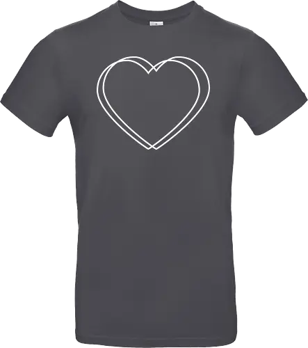 VVP Herz - weiß - Standard T-Shirt
