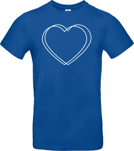VVP Herz - weiß - Standard T-Shirt
