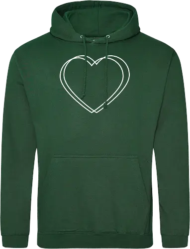 VVP Herz - weiß - Standard Hoodie