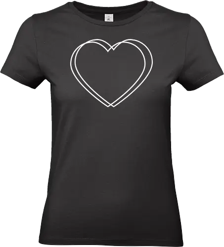 VVP Herz - weiß - Standard T-Shirt (Women)