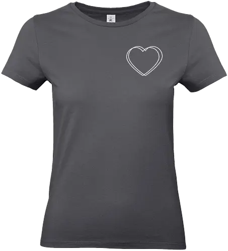 VVP Herz - weiß - Pocket - Standard T-Shirt (Women)