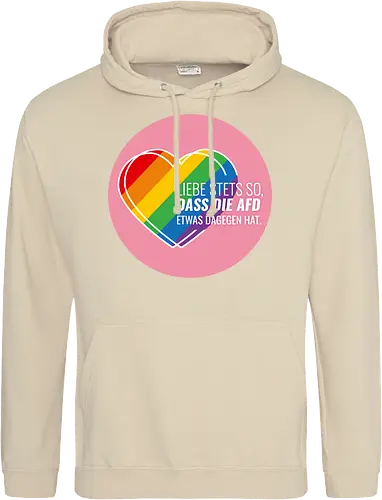 Liebe stets so... Pride Herz - Kreis - Standard Hoodie