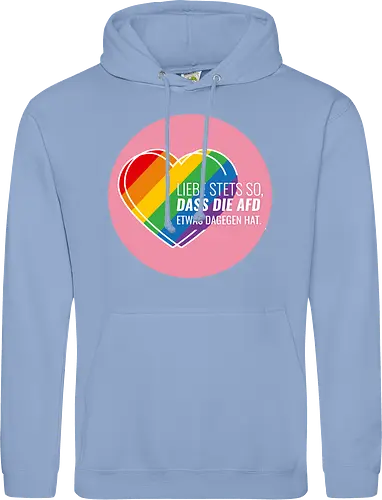 Liebe stets so... Pride Herz - Kreis - Standard Hoodie
