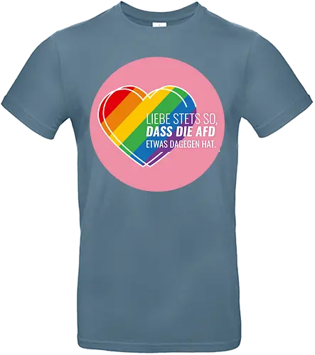 Liebe stets so... Pride Herz - Kreis - Standard T-Shirt