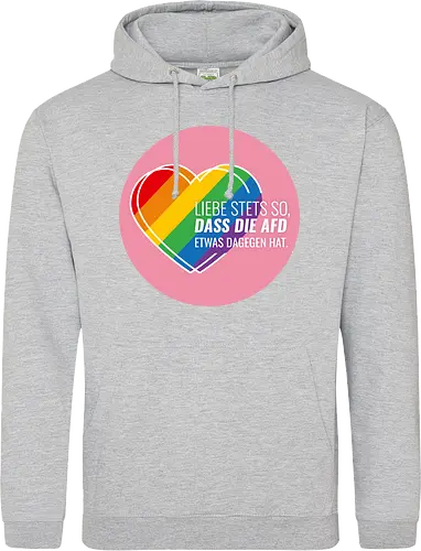 Liebe stets so... Pride Herz - Kreis - Standard Hoodie