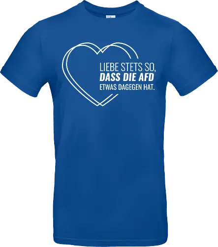 Liebe stets so... - weiß