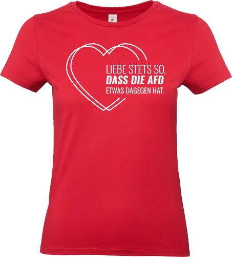 Liebe stets so... - weiß
