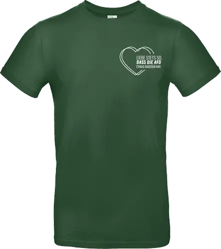 Liebe stets so... - weiß - Pocket - Standard T-Shirt