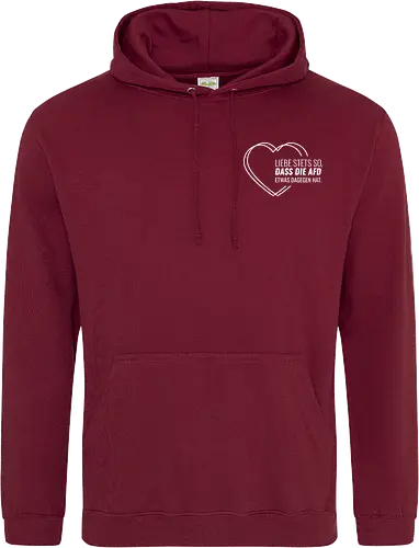 Liebe stets so... - weiß - Pocket