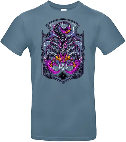 great scorpio zodiac  - zodiac, scorpio, scorpion, poison, Symbiote, mushroom, psycadelic, art, magic, cool, logo, mascot, illustration, wild, beast, horror, halloween - Standard T-Shirt