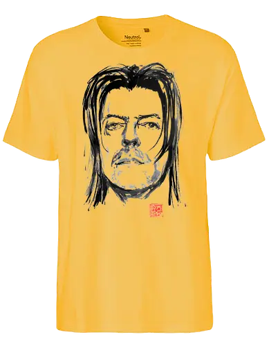 david bowie - david bowie, sumie, japan - Fairtrade T-Shirt