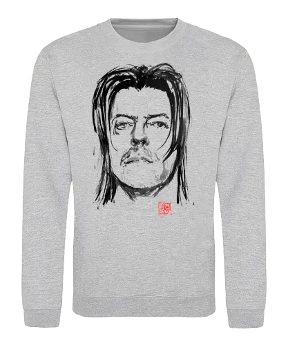 david bowie - david bowie, sumie, japan - Sweatshirt