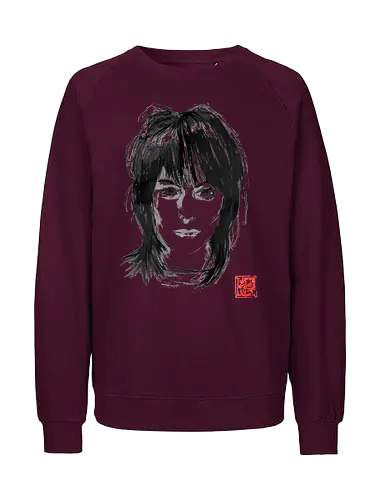 joan jett - joan jett, sumie, rock, japan - Fairtrade Sweatshirt