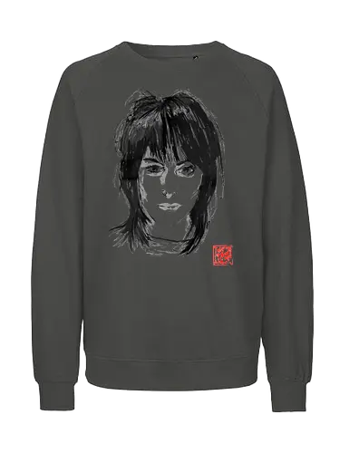 joan jett - joan jett, sumie, rock, japan - Fairtrade Sweatshirt