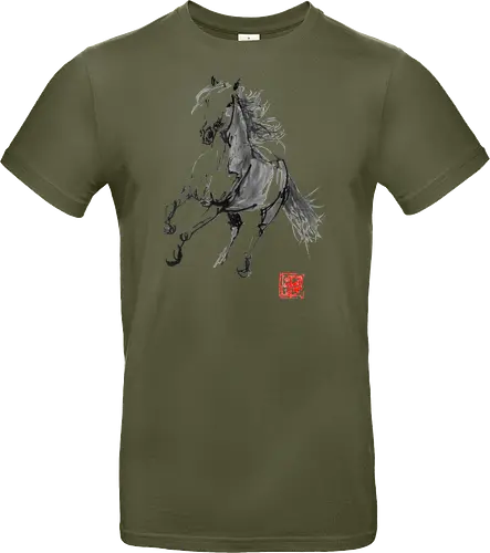 horse running
