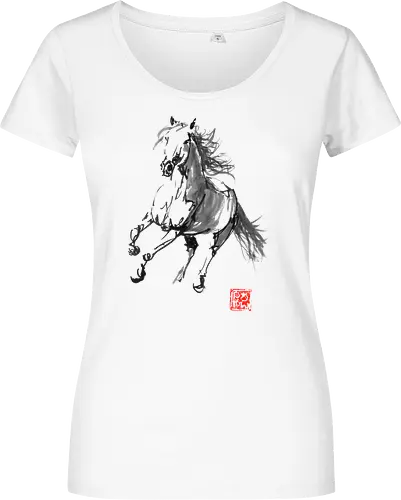 horse running