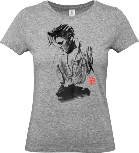the king - the king, elvis presley, sumie, japan, rock - Standard T-Shirt (Women)
