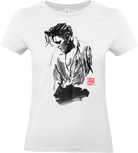the king - the king, elvis presley, sumie, japan, rock - Standard T-Shirt (Women)
