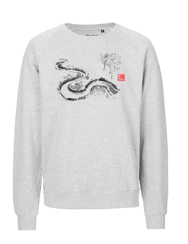 tisza lake - tisza, sumie, japan, lake, hungary - Fairtrade Sweatshirt