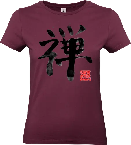 zen kanji - zen, sumie, japan, kanji - Standard T-Shirt (Women)